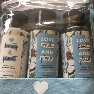 Love Beauty and Planet Shampoo and Conditioner